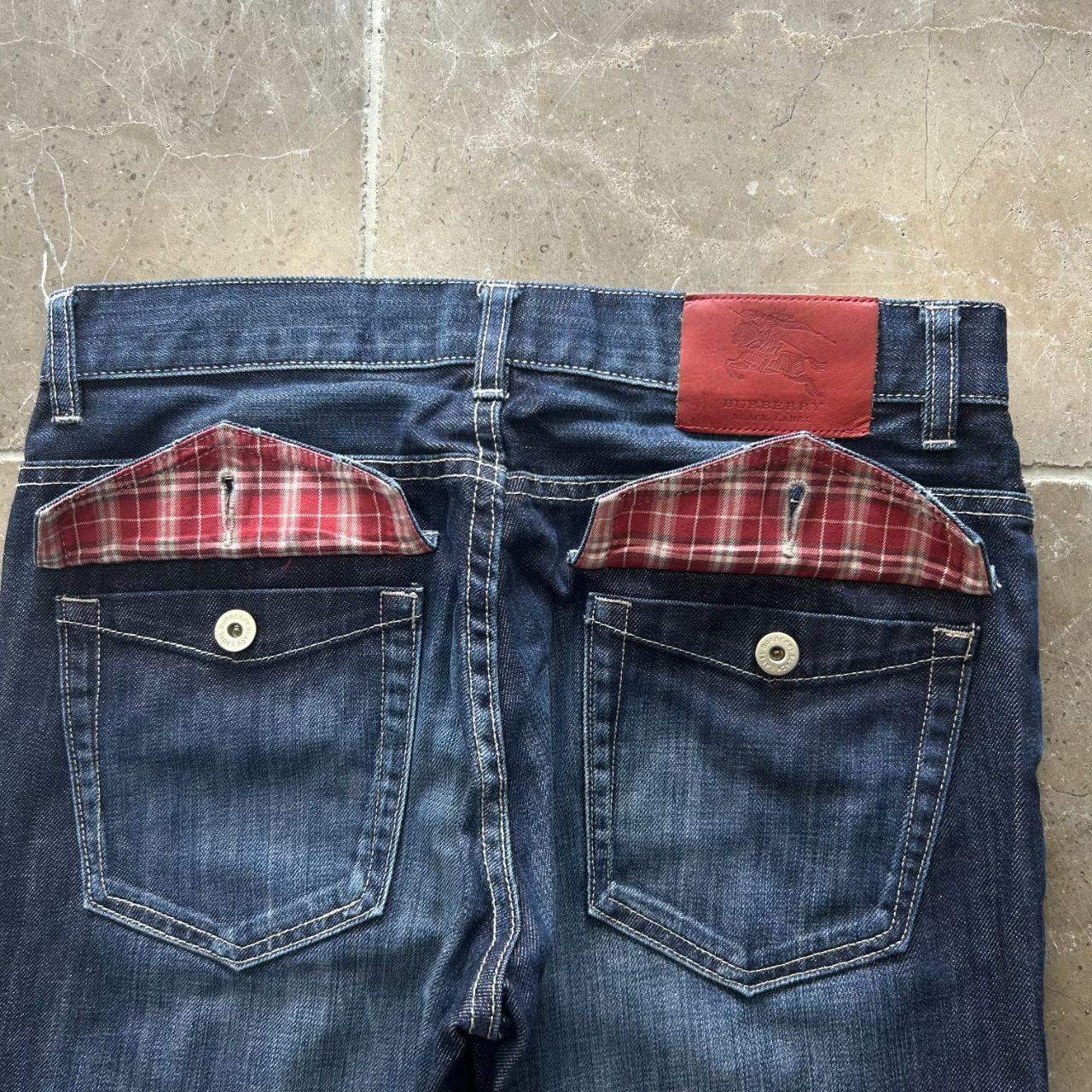 Vintage Burberry Black Label Relaxed Bootcut Jeans W30 L32