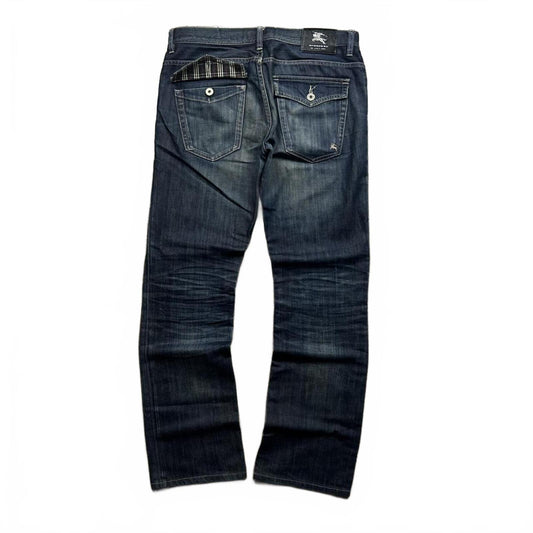 Vintage Burberry Black Label Relaxed Straight Jeans W32 L30