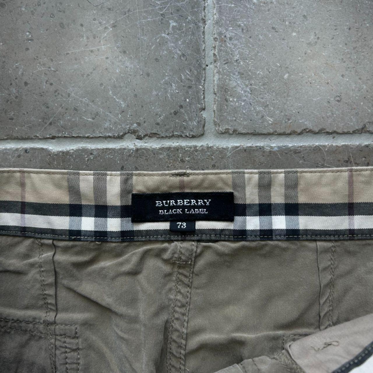 Vintage Burberry Black Label Relaxed Fit Cargo Pants Trousers W29 L29