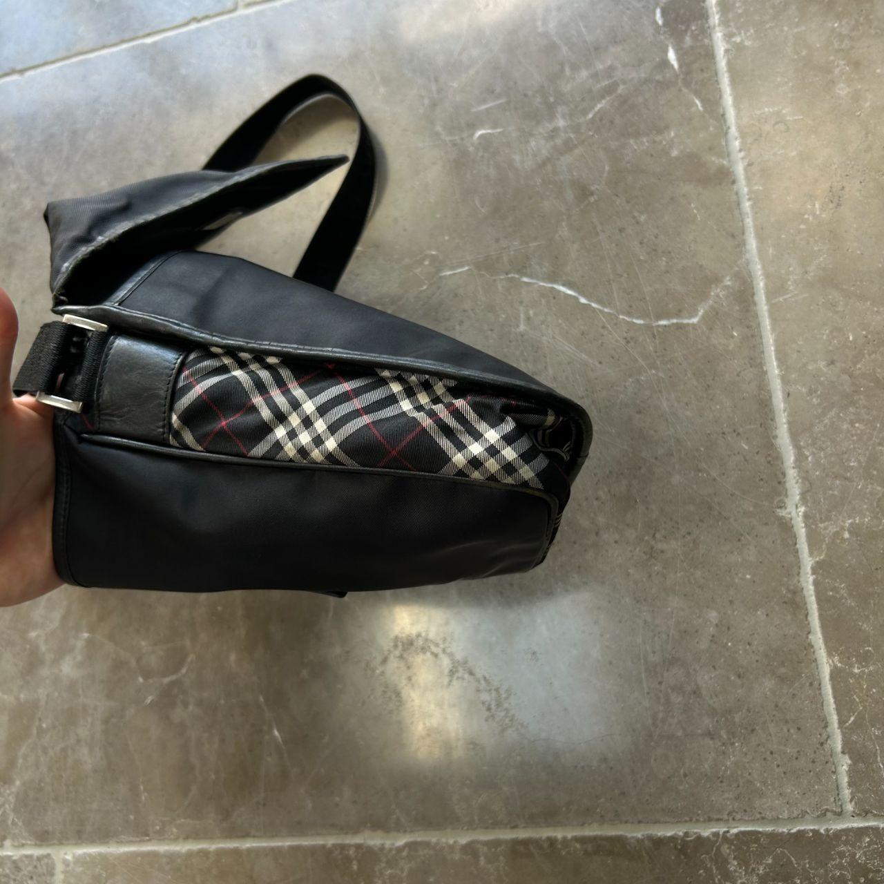 Vintage Burberry Black Label Shoulder / Side Bag One Size
