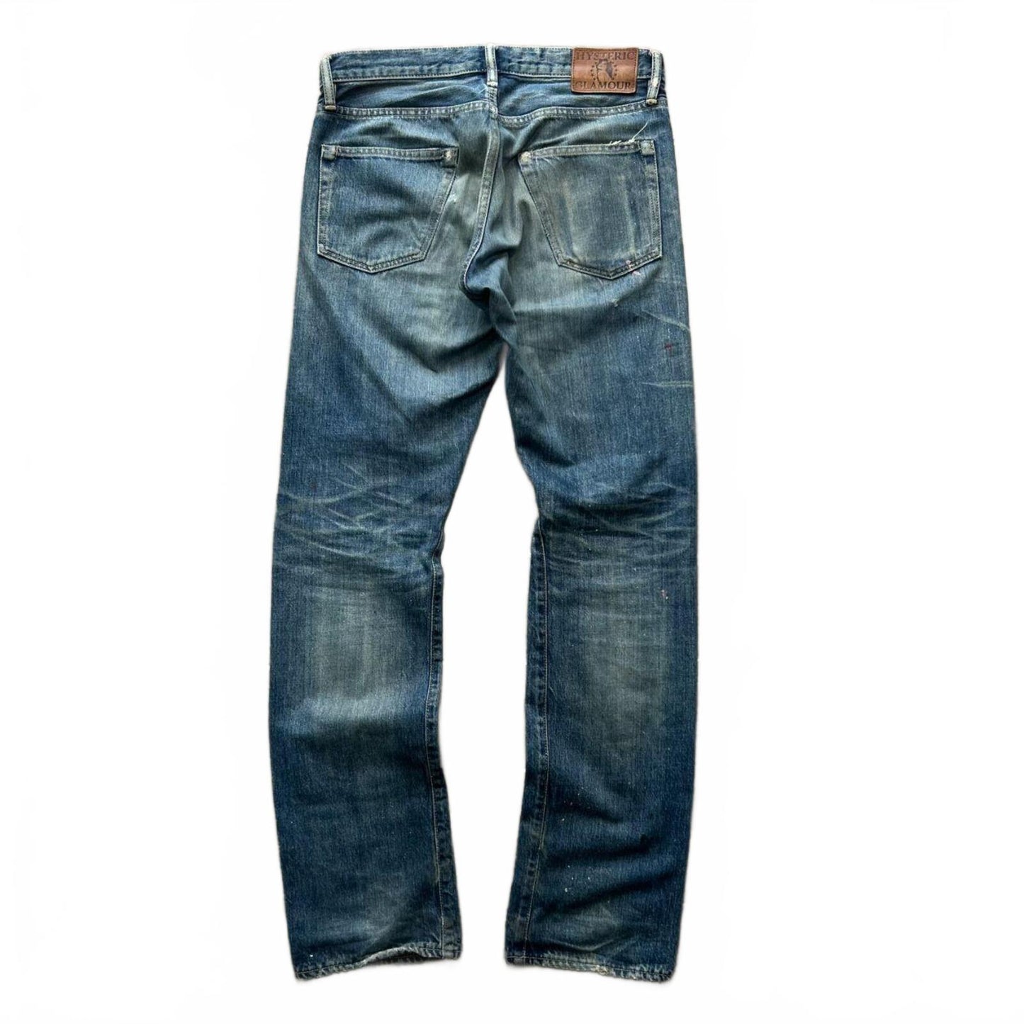 Hysteric Glamour Slim Straight Studded Denim Jeans W30 L33