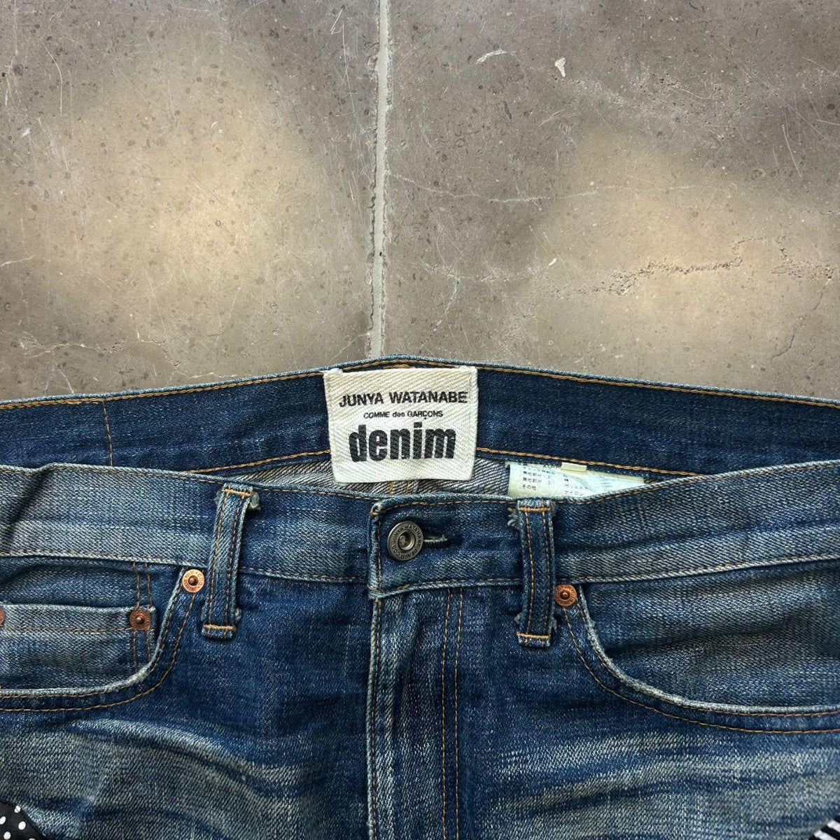 Junya Watanabe Comme des Garçons Denim Slim Straight Leg Jeans W32 L30