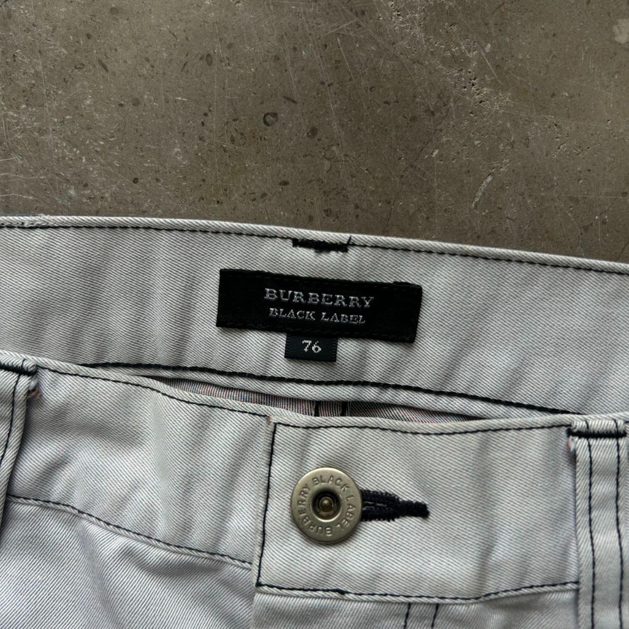Vintage Burberry Black Label Relaxed Straight Trousers W30 L27