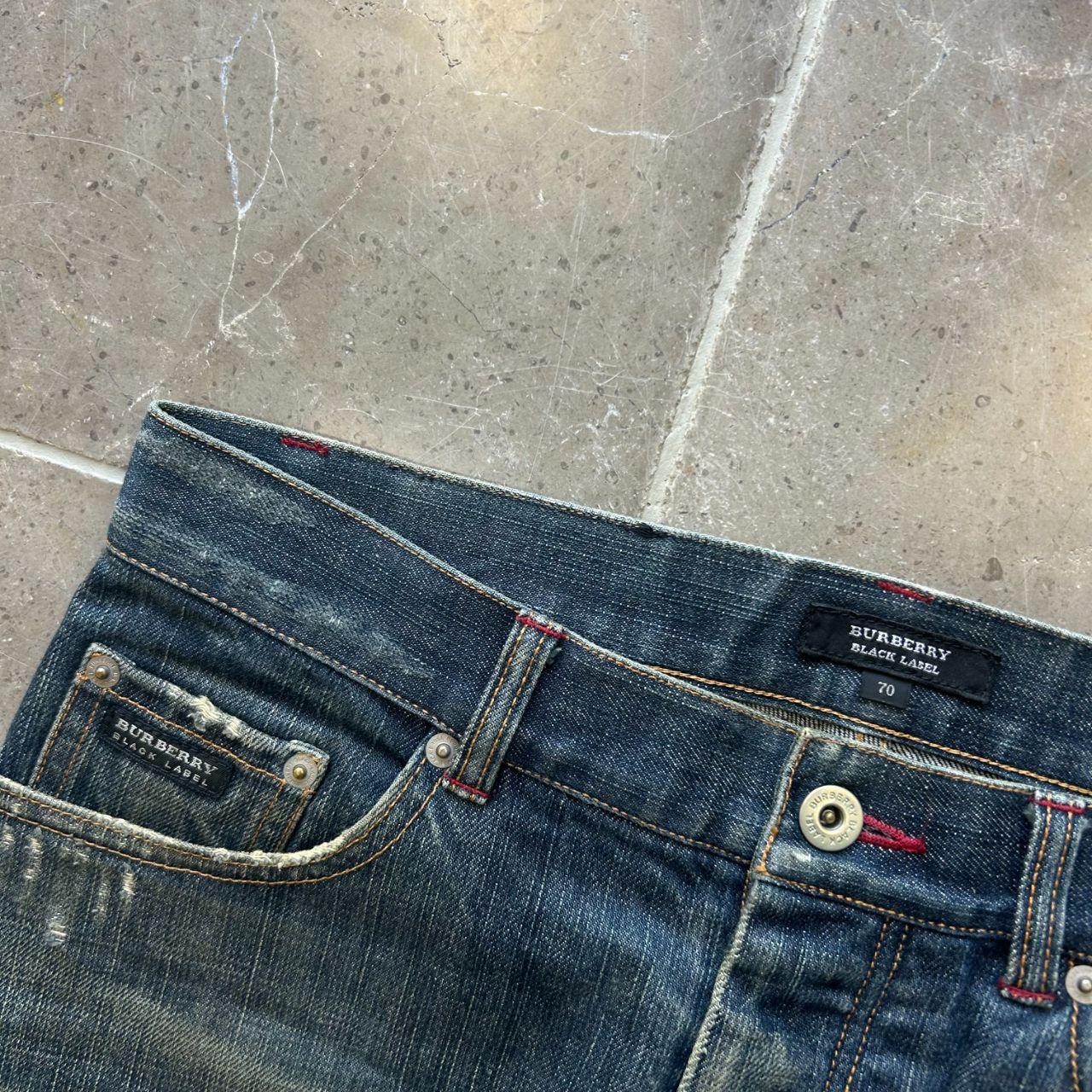 Vintage Burberry Black Label Relaxed Straight Jeans W30 L33