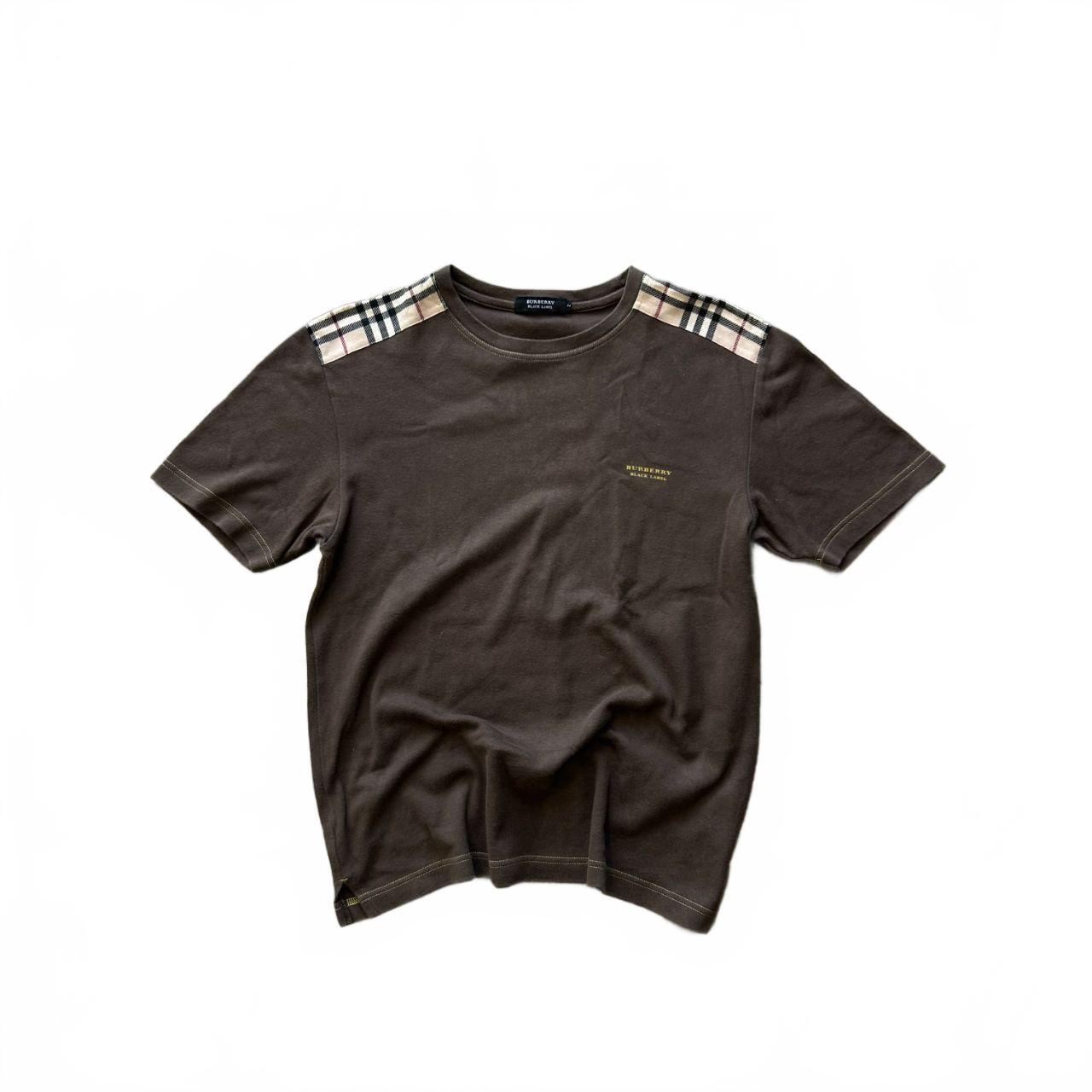 Burberry Black Label Nova Check Short Sleeve T Shirt S