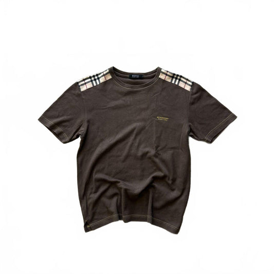 Burberry Black Label Nova Check Short Sleeve T Shirt S
