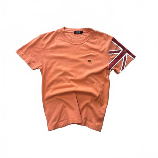 Burberry Black Label Union Jack Short Sleeve T Shirt XS