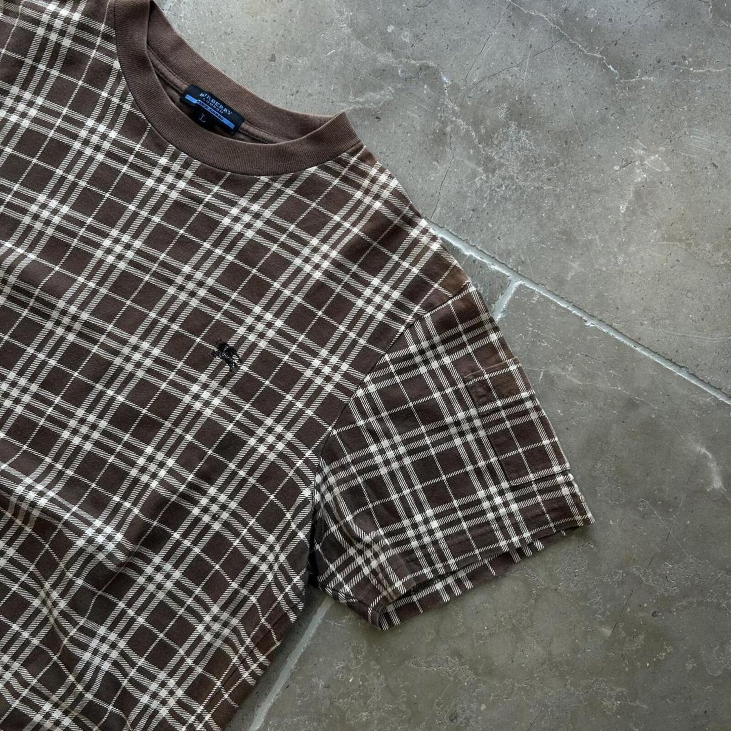 Burberry Blue Label Nova Check T Shirt L