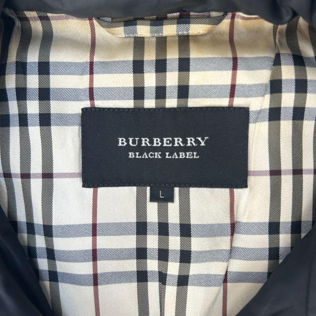 Burberry Black Label Nylon Nova Check Vest Gilet M