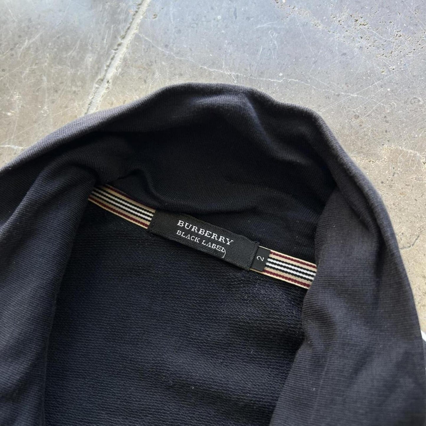 Burberry Black Label Zip Up Track Jacket Jumper S