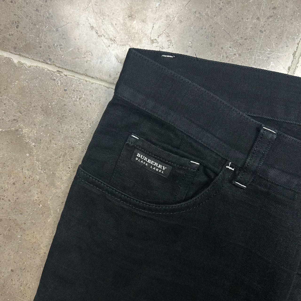 Vintage Burberry Black Label Shadow Nova Check Jeans W32 L29