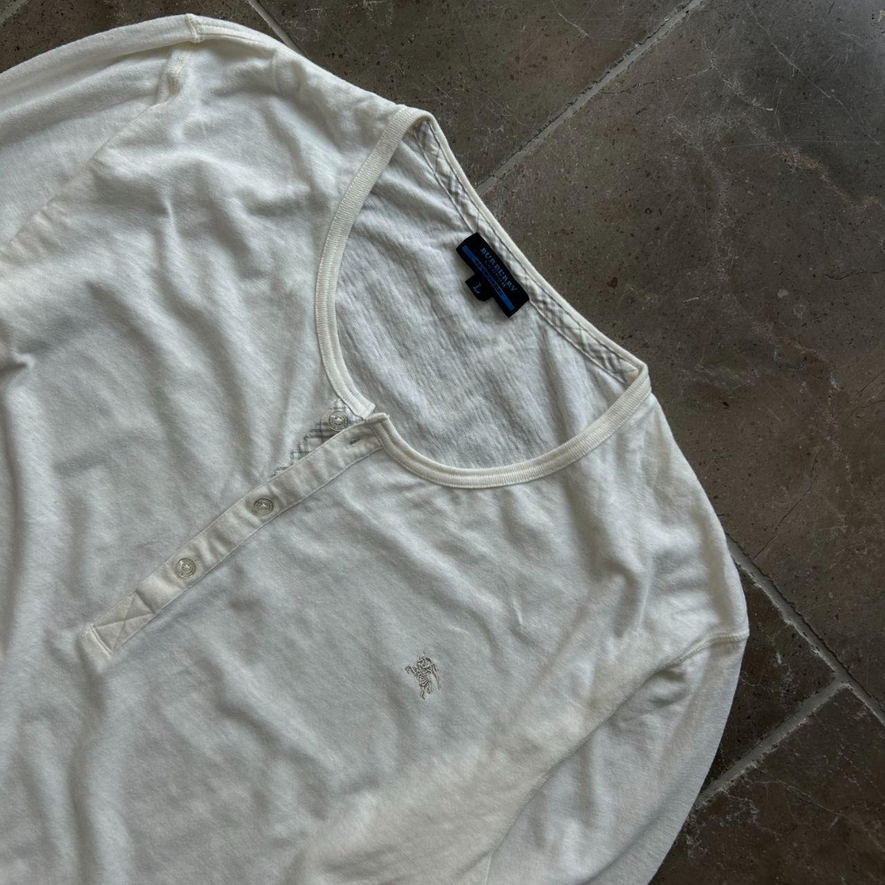Burberry Blue Label Nova Check Henley T Shirt L