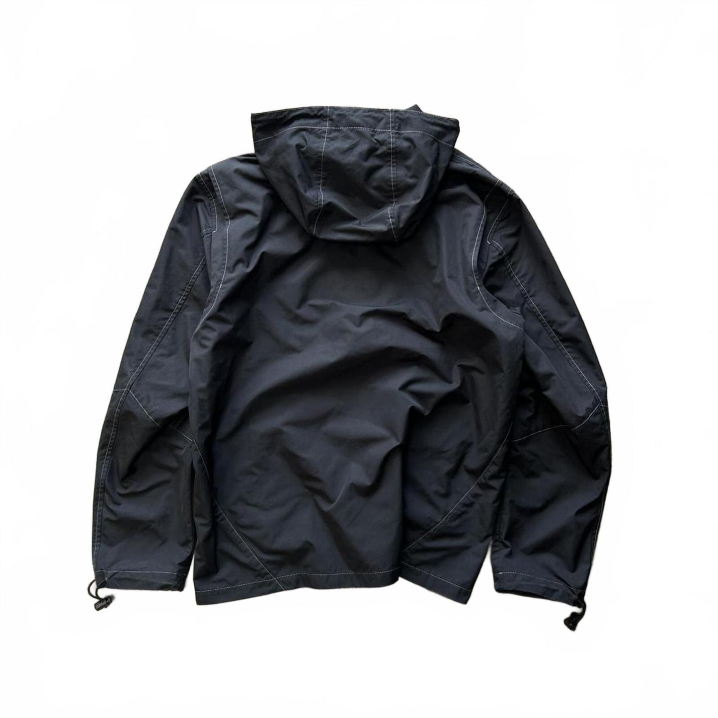 Burberry Black Label Nova Check Contrast Stitch Windbreaker Jacket S