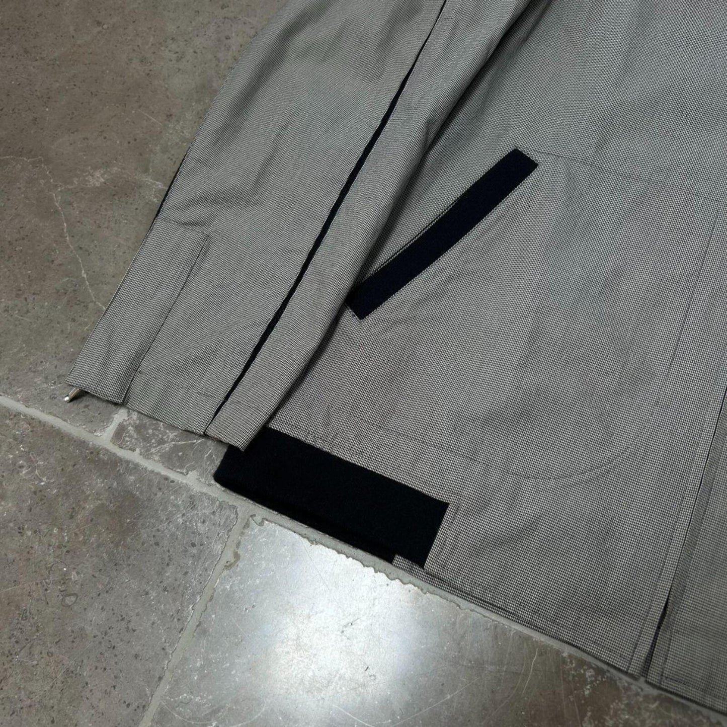 Burberry Black Label Houndstooth Check Windbreaker Jacket S