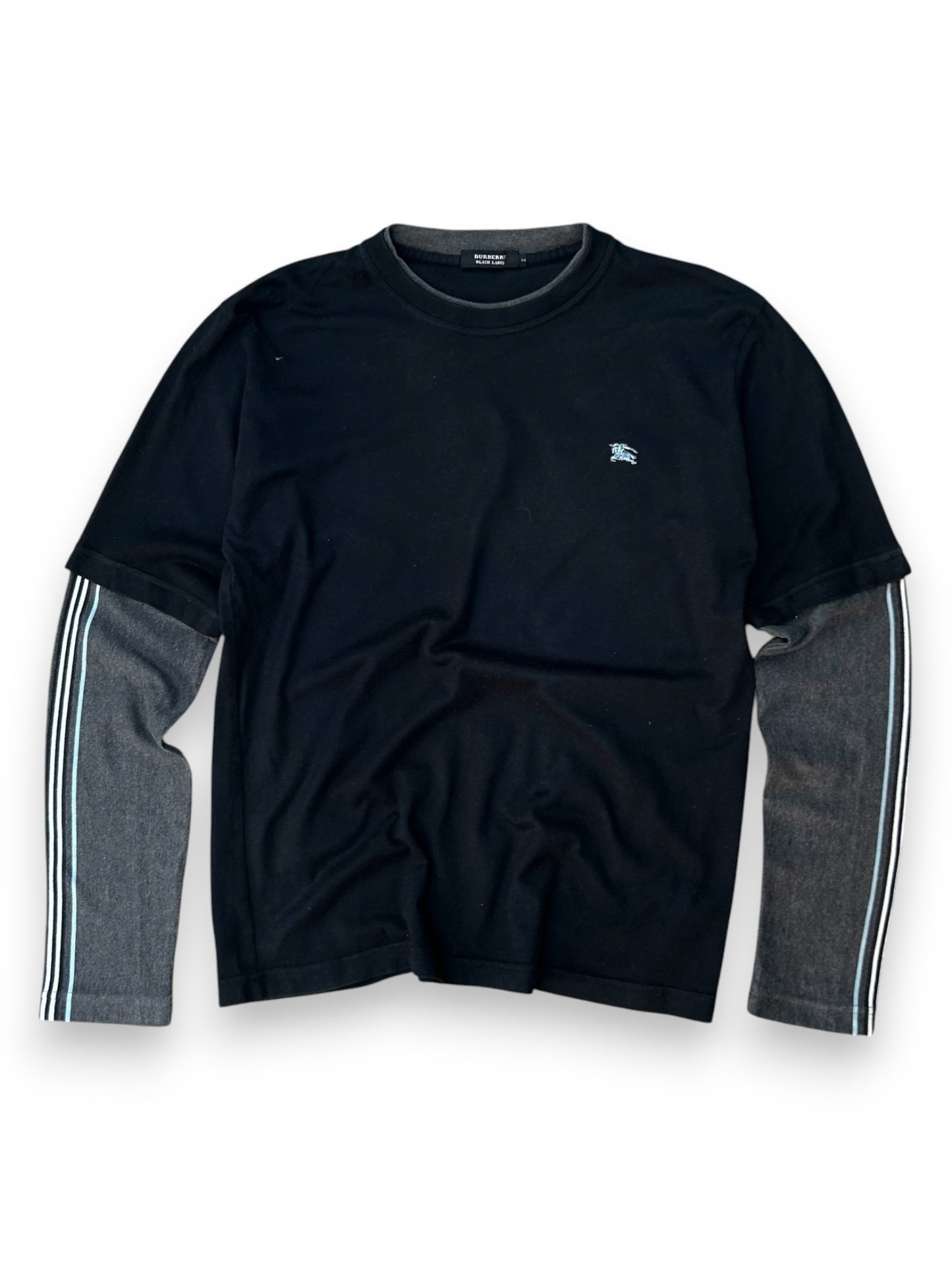 Burberry Black Label Layered Long Sleeve T Shirt S