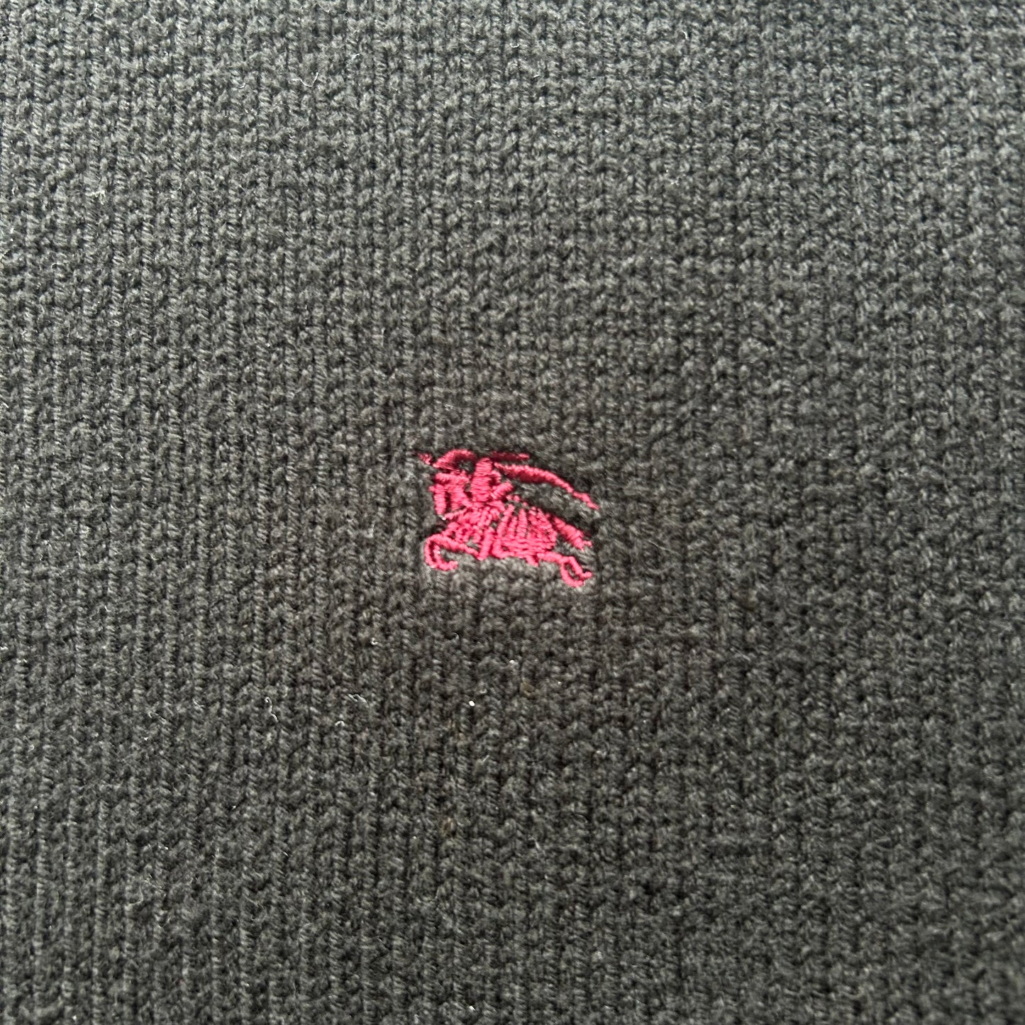 Burberry Black Label Nova Check Knit Jumper S