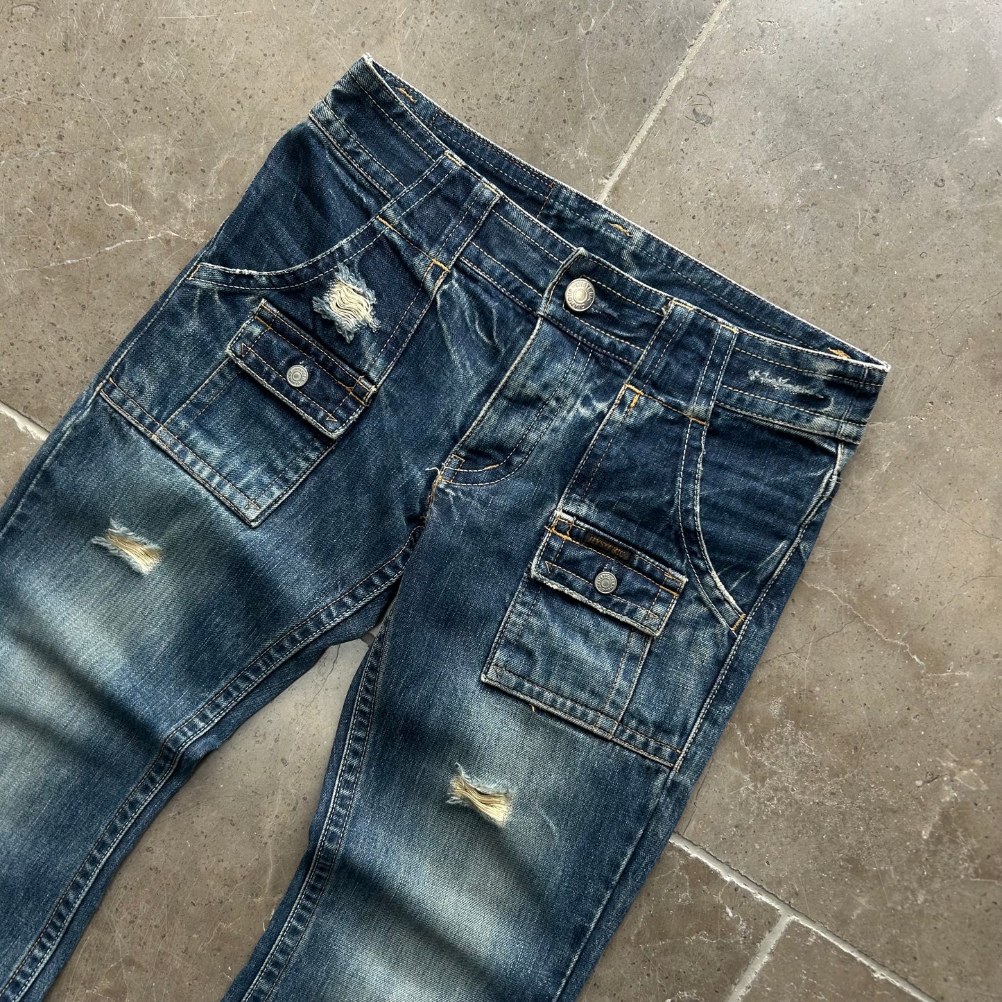 Hysteric Glamour Flared Leg Kinky Jeans W30 L32