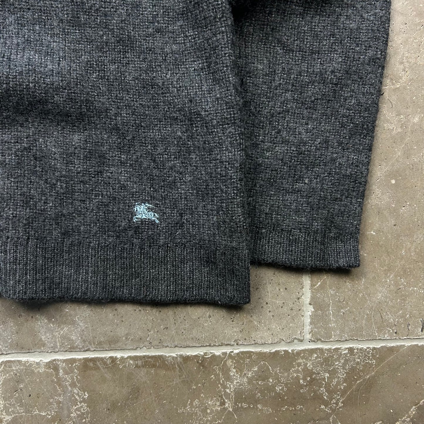 Burberry Black Label Nova Check Knit Jumper S