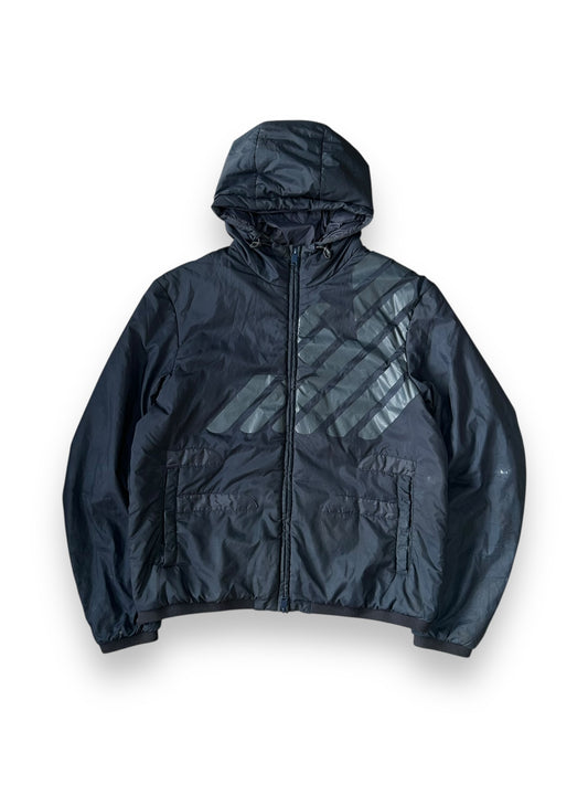 Vintage Emporio Armani Gull Logo Puffer Jacket Size L