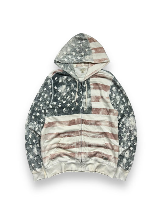 Ralph Lauren Denim and Supply USA Zip Up Hoodie L