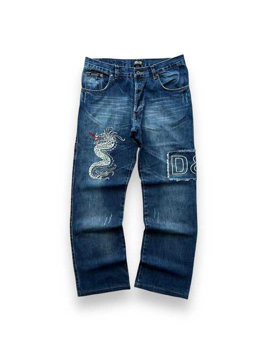Vintage Dolce Gabbana Relaxed Straight Jeans W32 L31