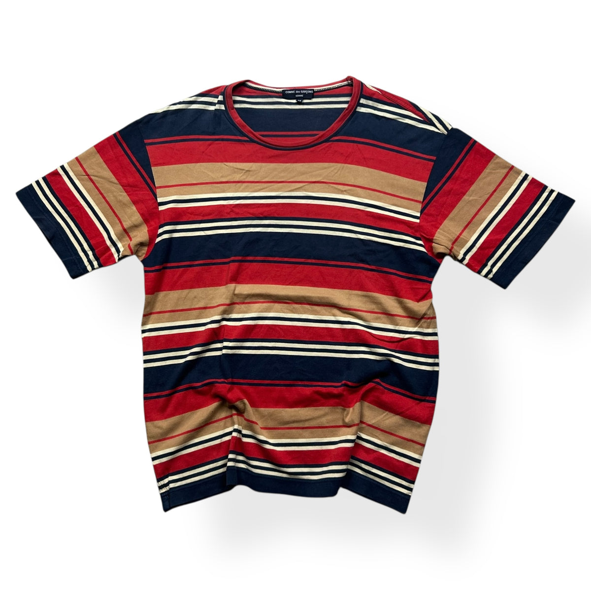 Comme Des Garcons Homme Striped T-Shirt M