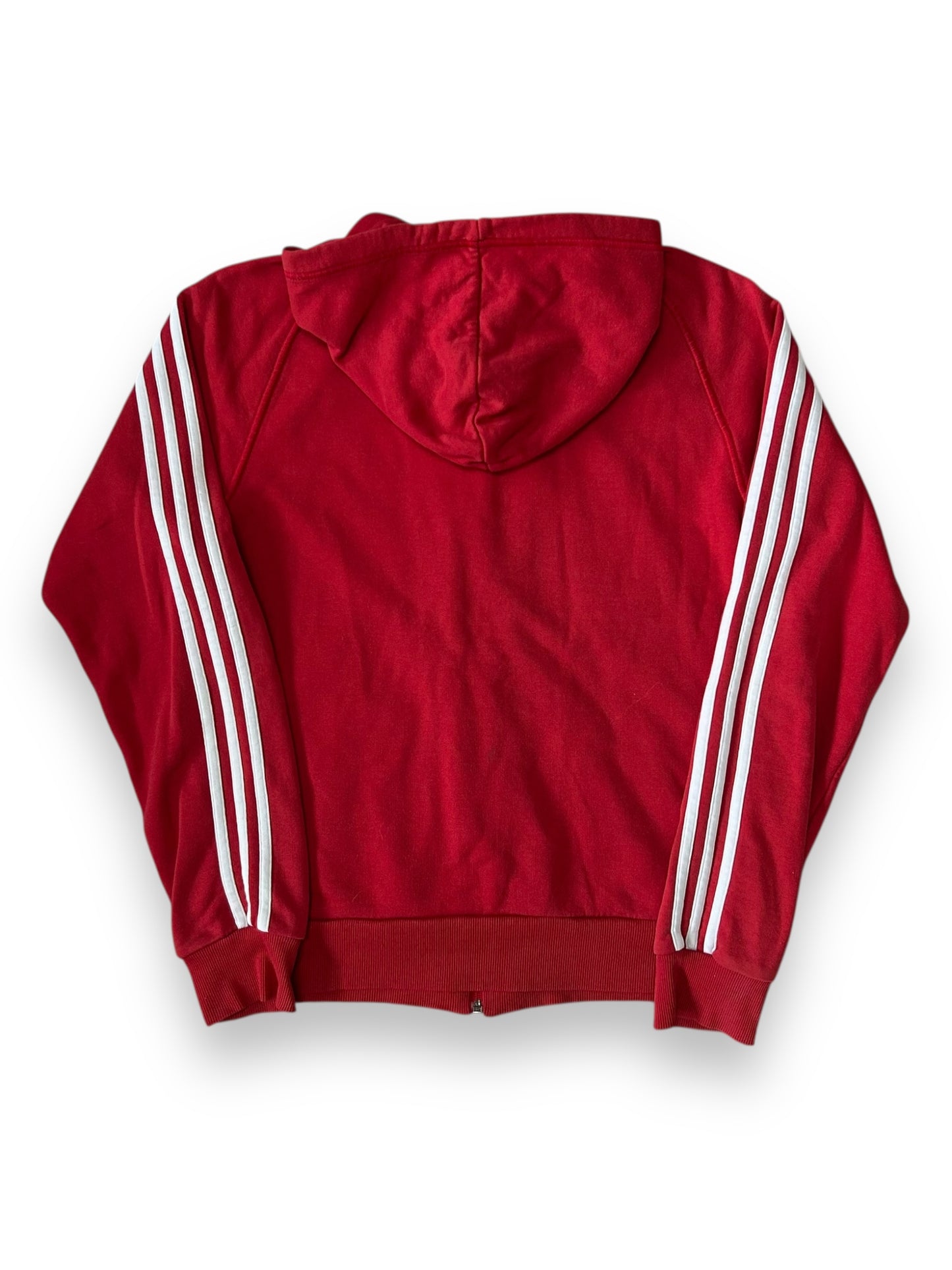 Adidas Performance Essentials Zip Up Hoodie Red Size S