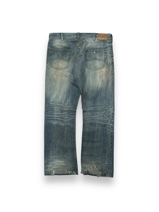 Vintage Armani Jeans Denim Bootcut Jeans W34 L32