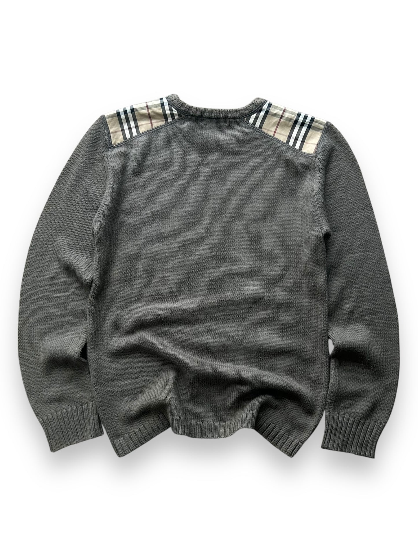 Burberry Black Label Nova Check Knit Jumper S