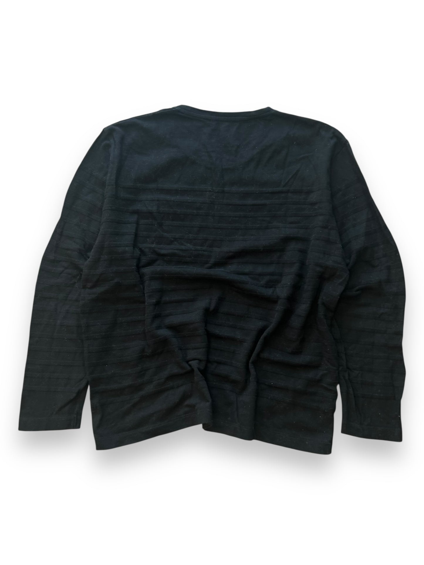 Burberry Black Label Striped Long Sleeve T Shirt M