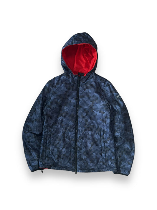 Vintage Armani Jeans Reversible Puffer Jacket Size M