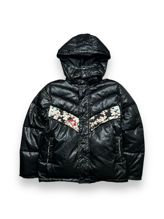 Vintage Japanese Archive Glossy Puffer Jacket M