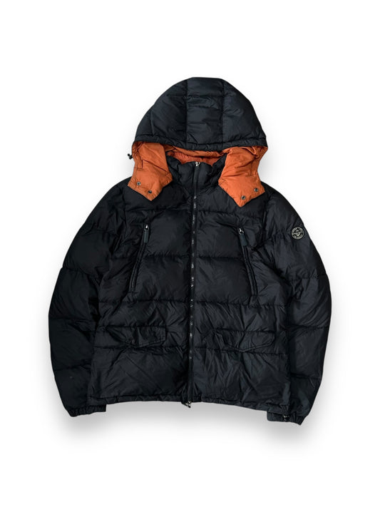 Vintage Armani Jeans Down Puffer Jacket Black M