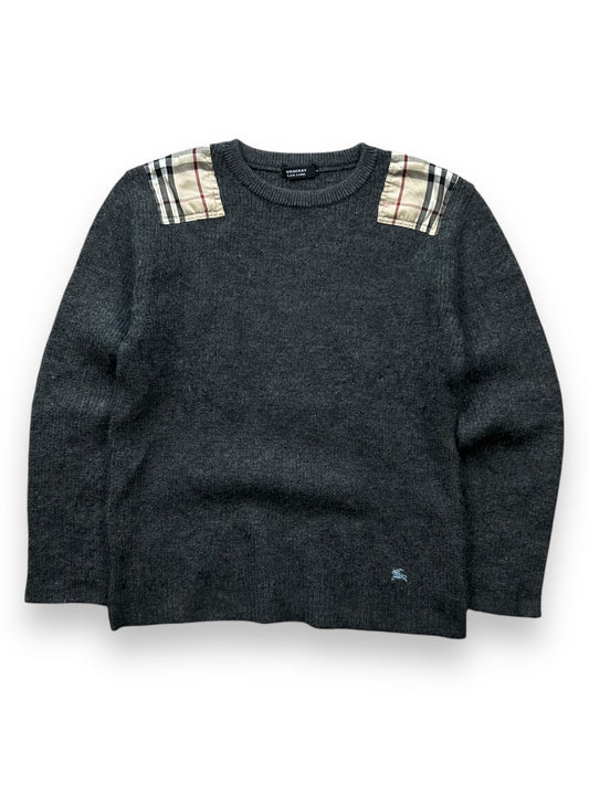 Burberry Black Label Nova Check Knit Jumper S