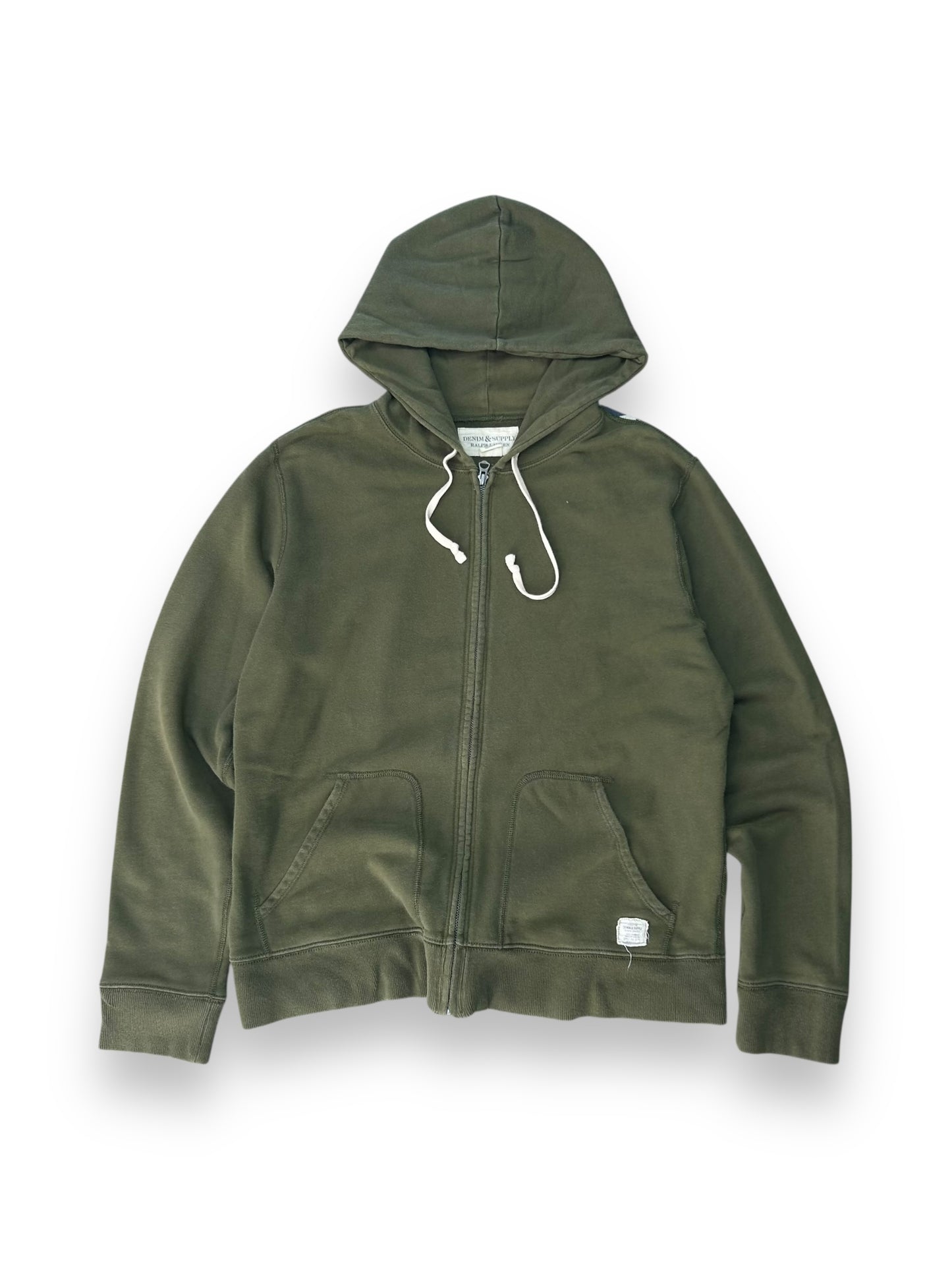 Ralph Lauren Denim and Supply USA Zip Up Hoodie L