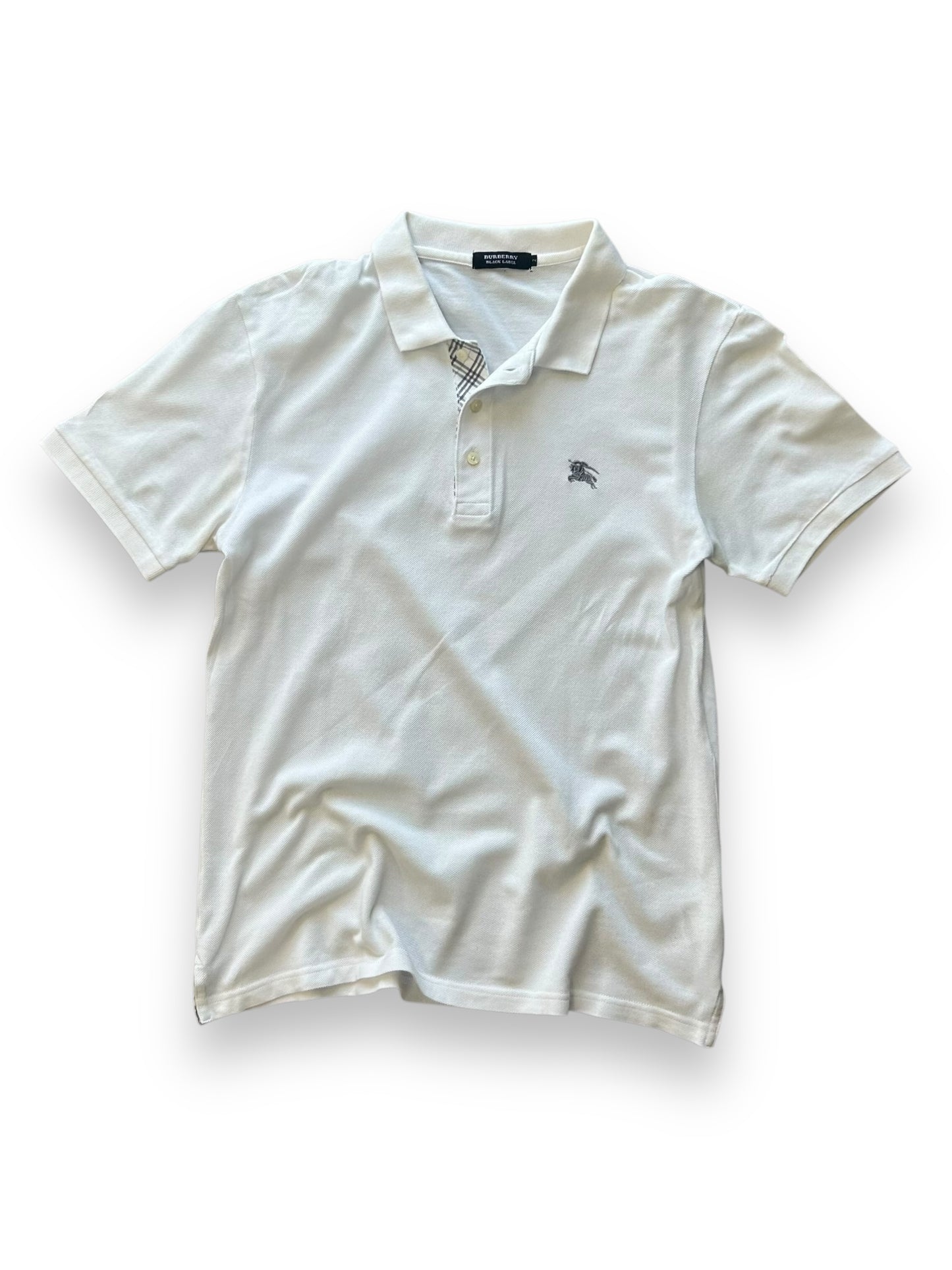 Burberry Black Label Nova Check Polo Shirt S