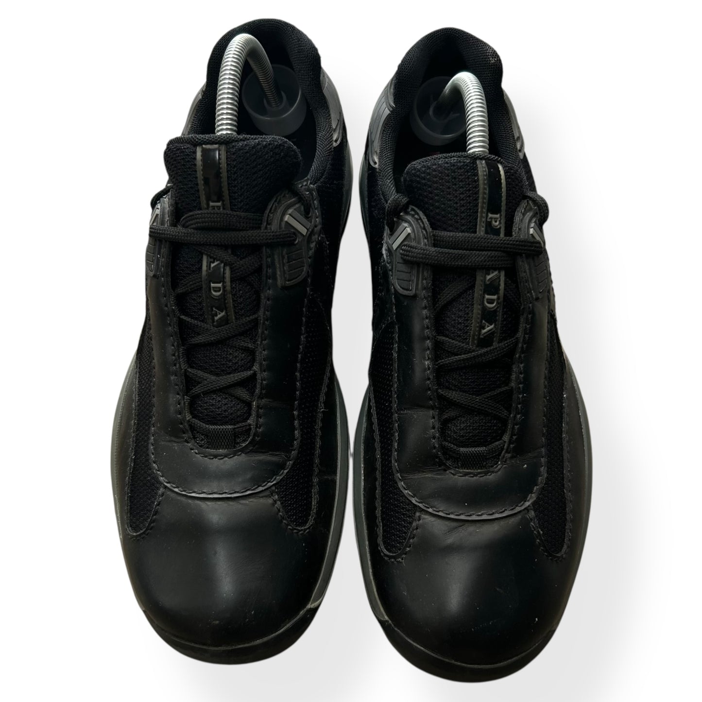 Mens Prada America Cups Black Size UK 9