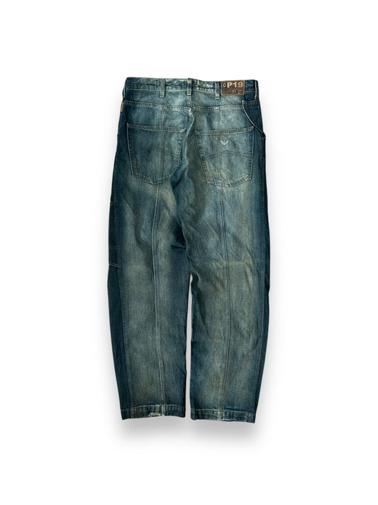 Vintage Armani Jeans Denim Baggy Jeans W34 L34