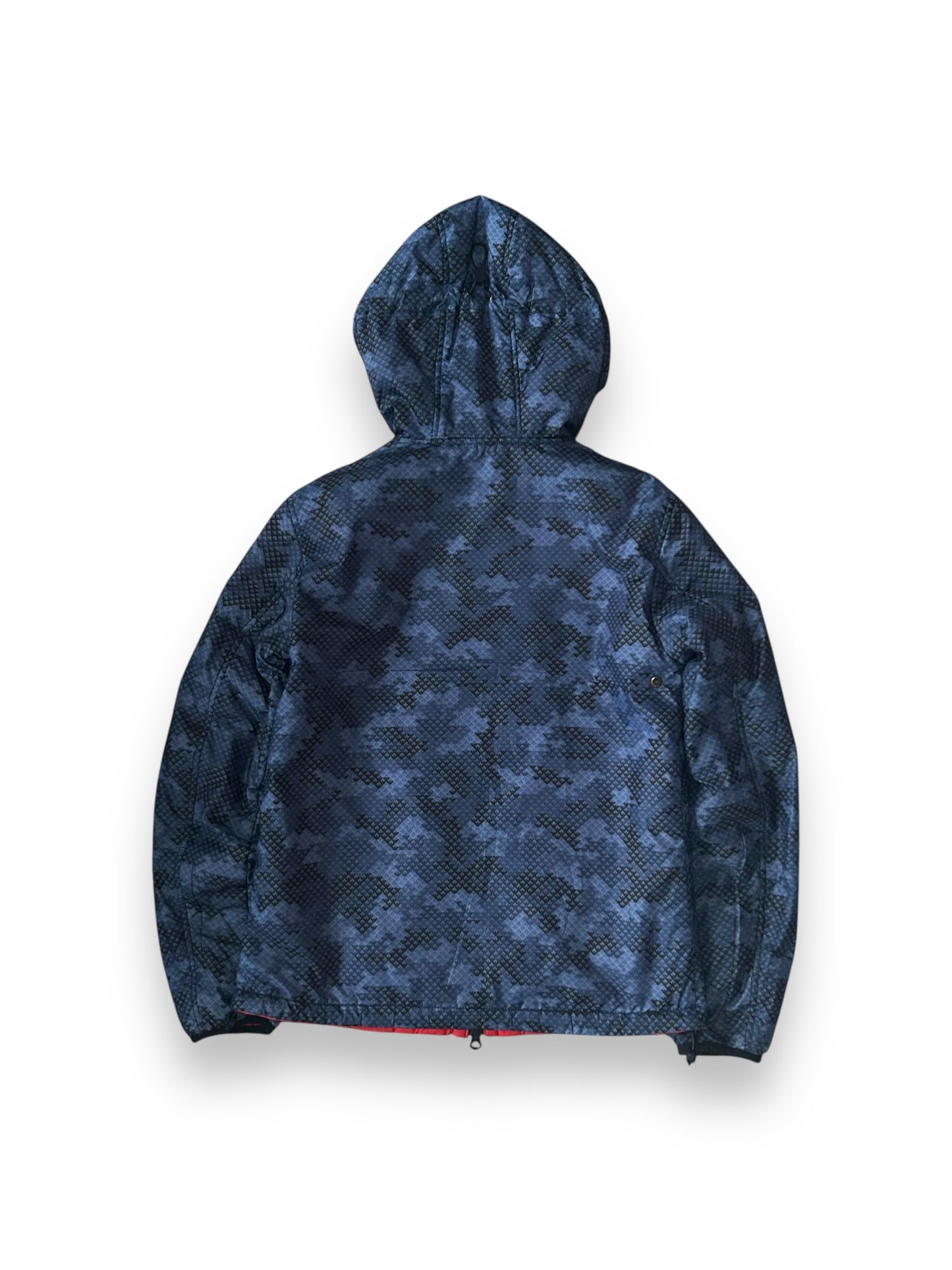 Vintage Armani Jeans Reversible Puffer Jacket Size M