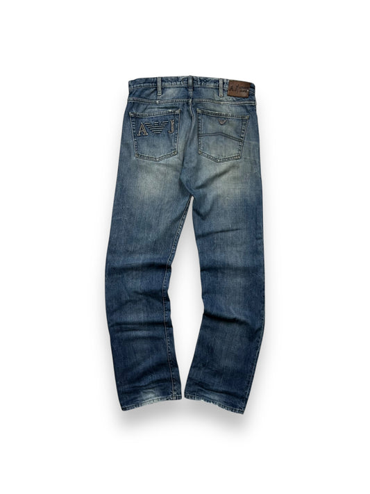 Vintage Armani Jeans Denim Jeans W32 L32