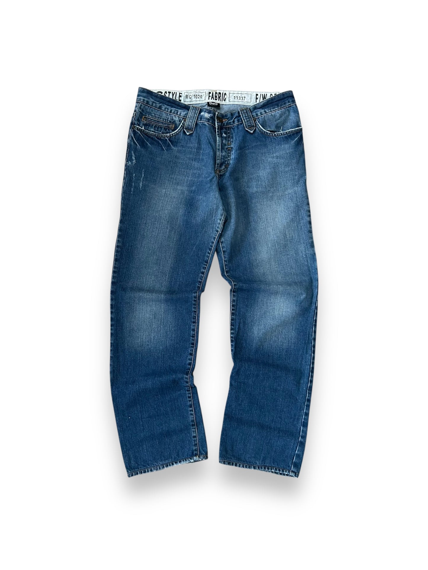 Vintage Dolce and Gabbana Straight Leg Jeans W34 L31