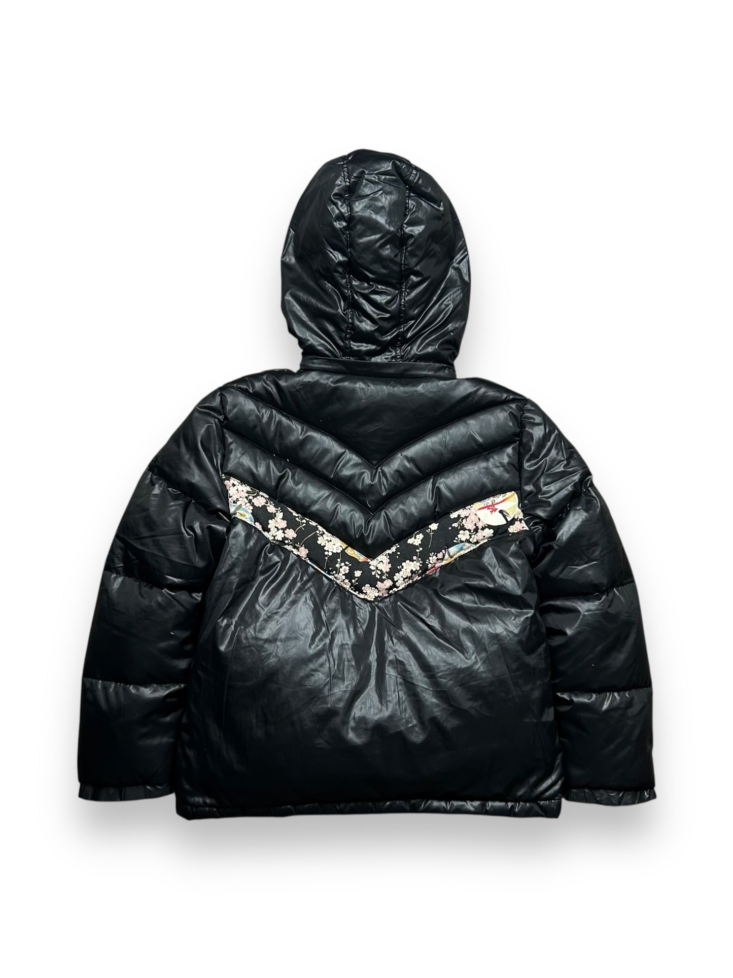 Vintage Japanese Archive Glossy Puffer Jacket M