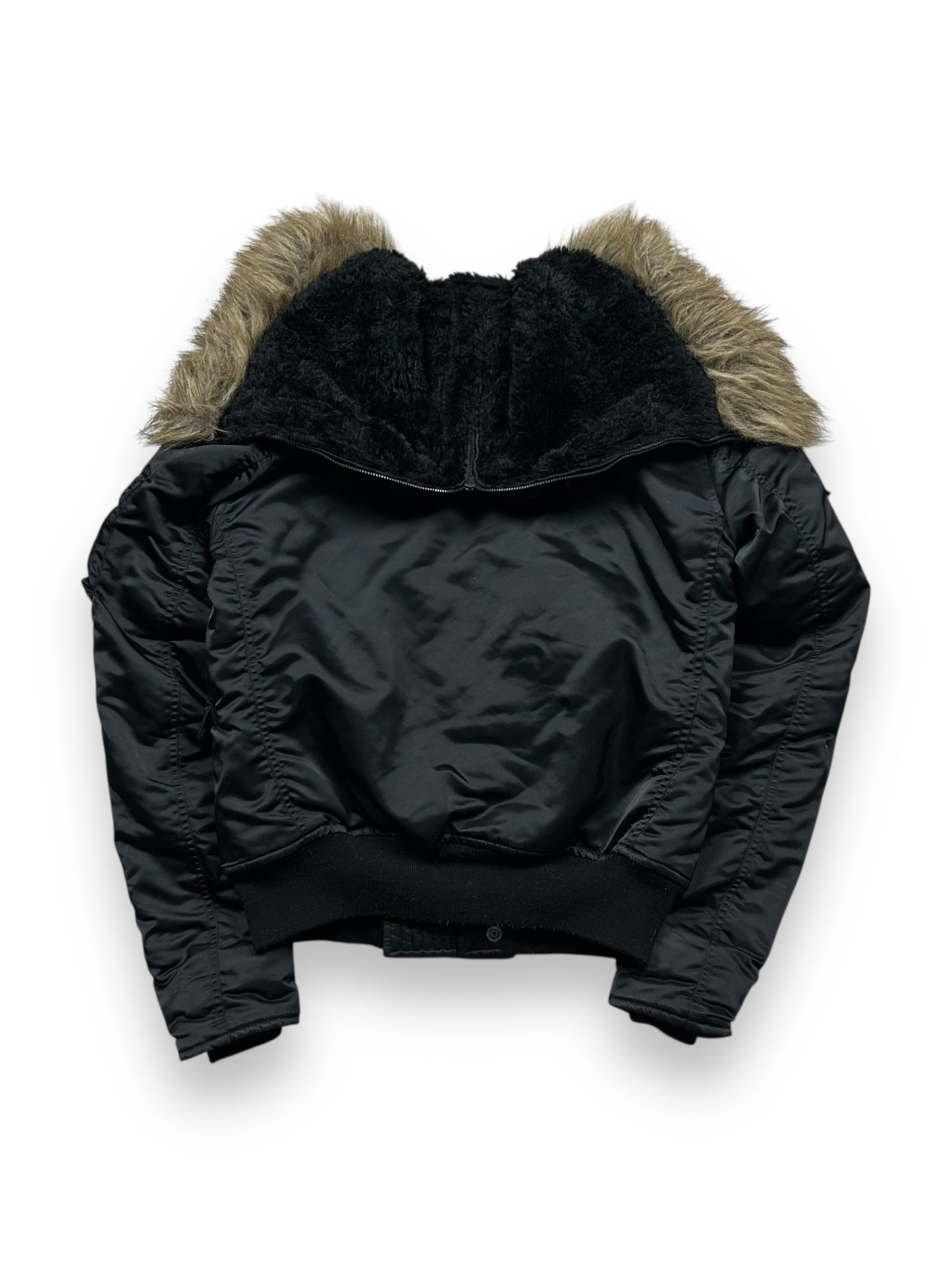 Hysteric Glamour N-2B Flight Bomber Nylon Jacket Black S