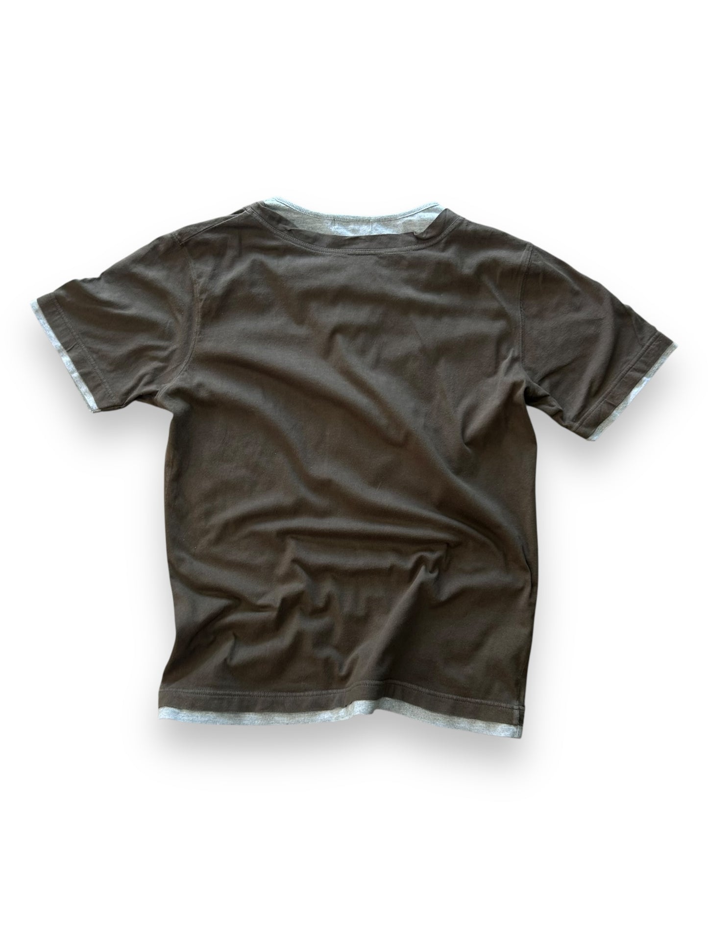 Burberry Black Label Layered Henley T Shirt M