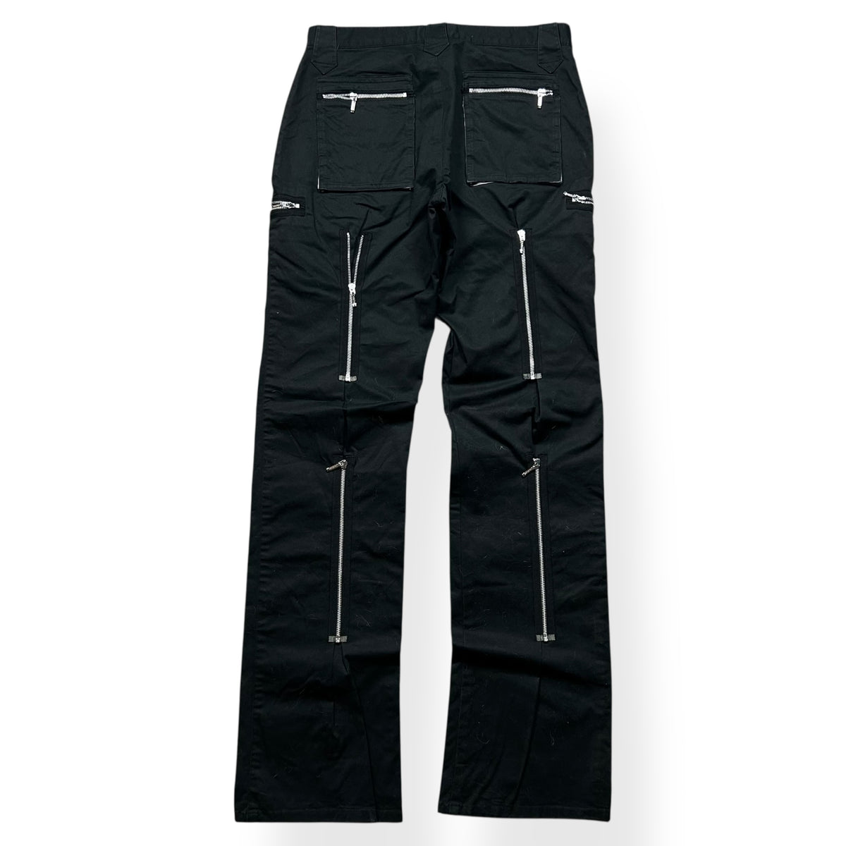 Vintage Burberry Black Label Multi Zip Trousers W29 L33
