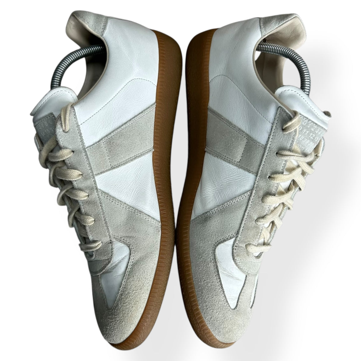 Maison Margiela Gats Low Top Trainers White UK 10