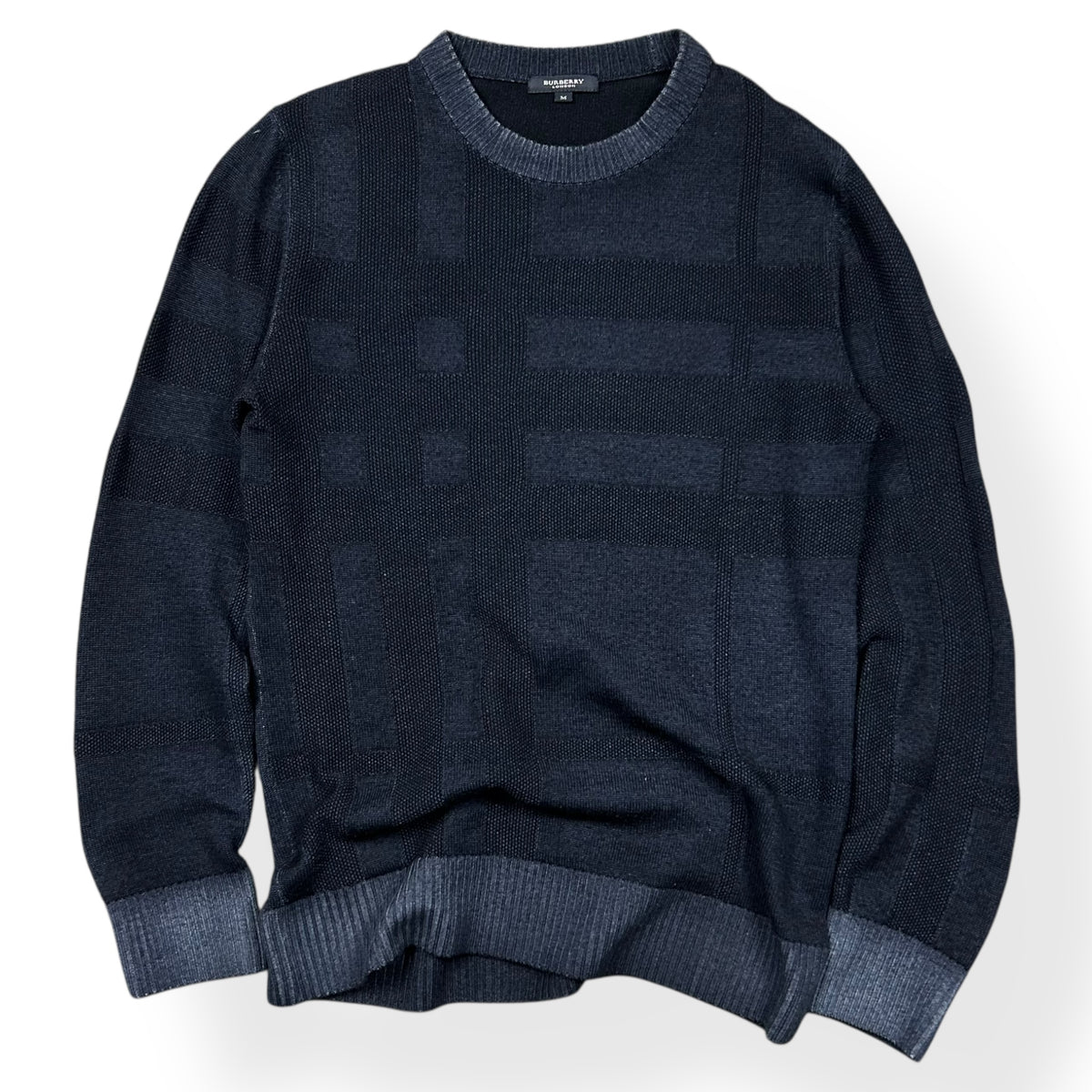 Burberry London Nova Check Knit Jumper M
