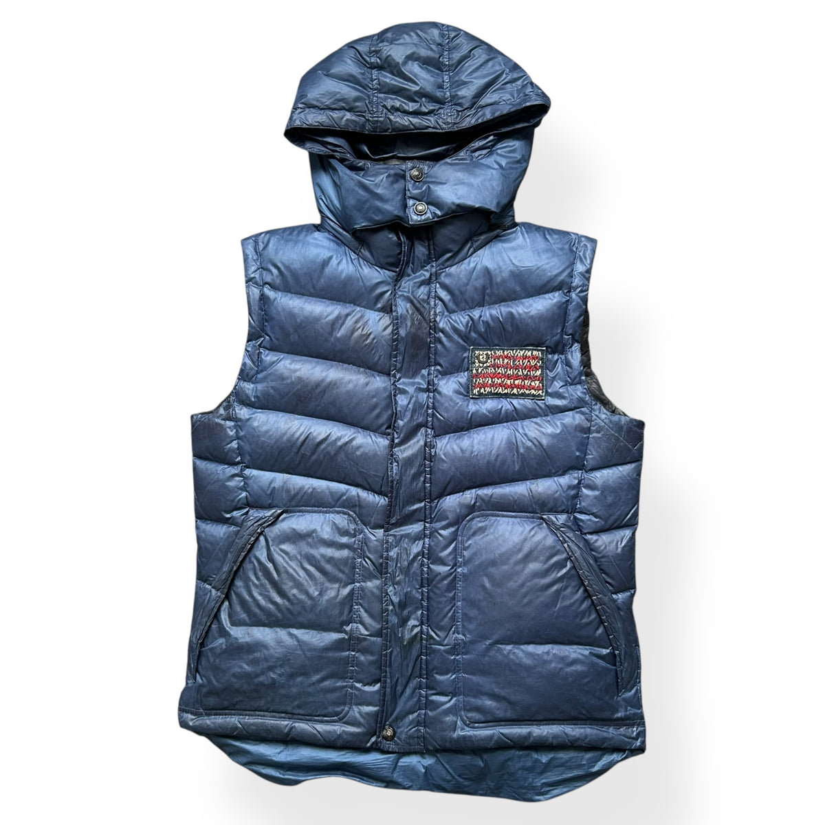 Vintage True Religion Gilet Vest Puffer Jacket L