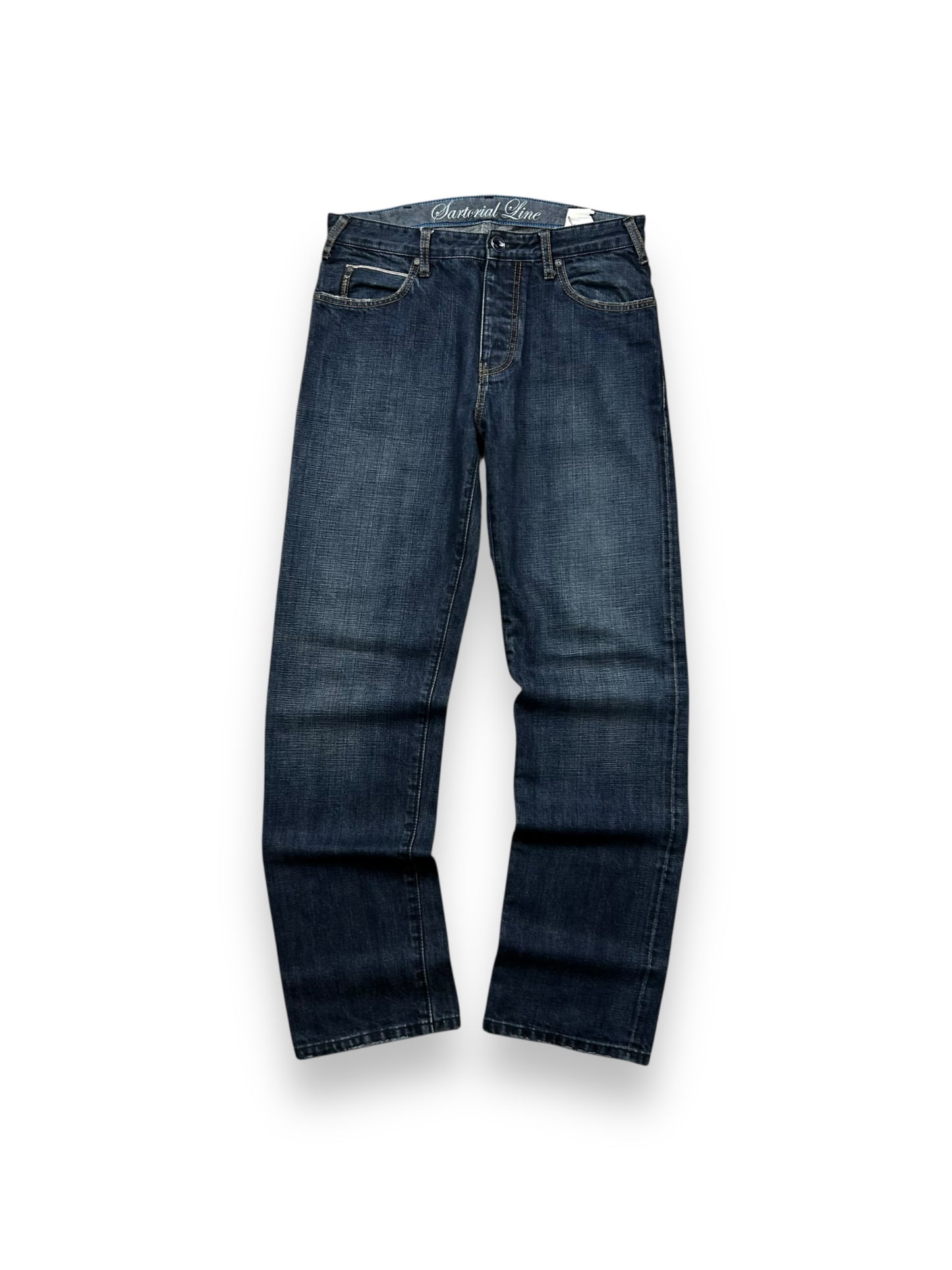 Vintage Armani Jeans 'Sartorial Line' Selvage Denim Jeans W32 L32