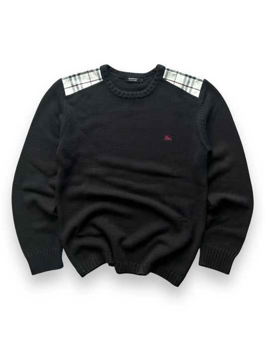 Burberry Black Label Nova Check Knit Jumper S